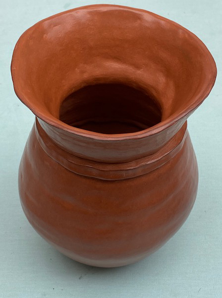 Pottery Vase Ceramic Clay Artwork Sculpture