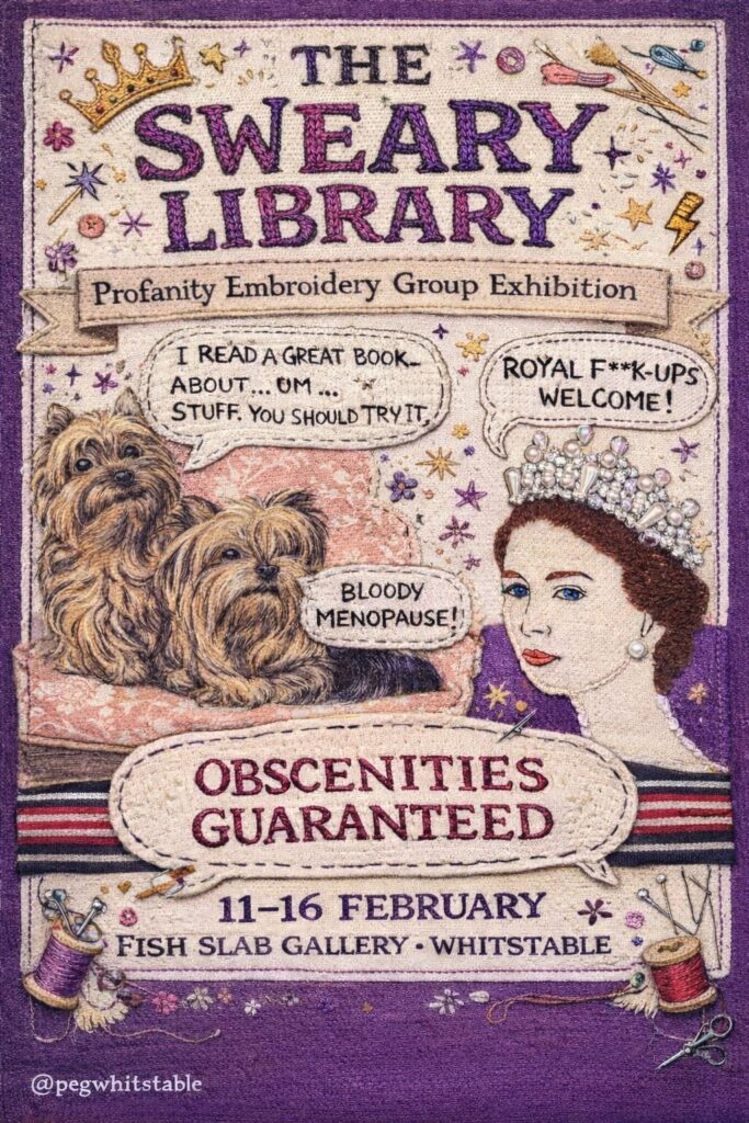 Profanity Embroidery Group: The Library