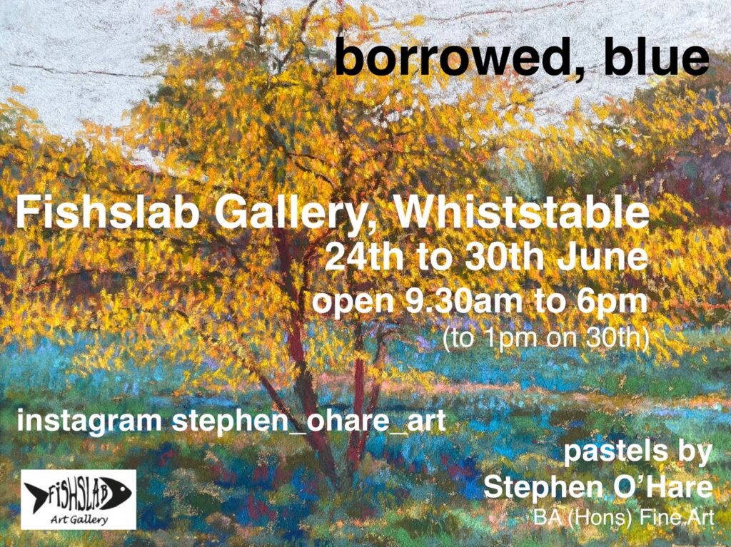 Stephen O'Hare: borrowed, blue