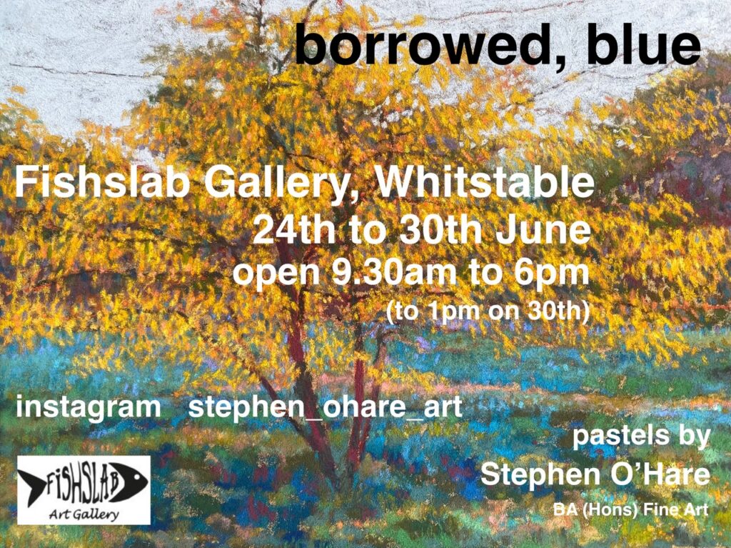 Stephen O'Hare: borrowed, blue